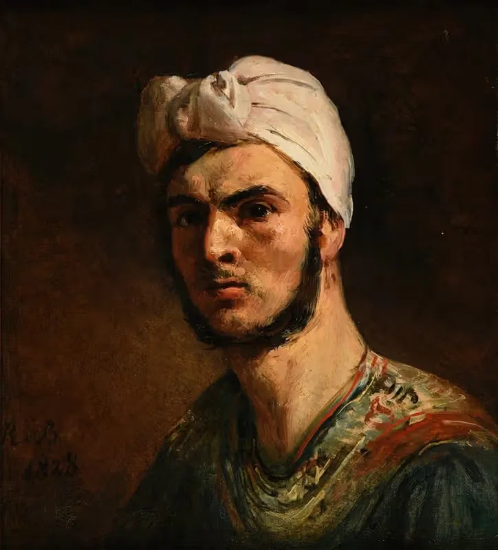 Портрет калабрийца by Жак-Раймон Брассас, 1828 — digital art print download