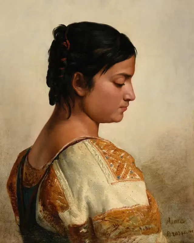 Голова ромен by Жак-Раймон Брассас, 1829 — digital art print download