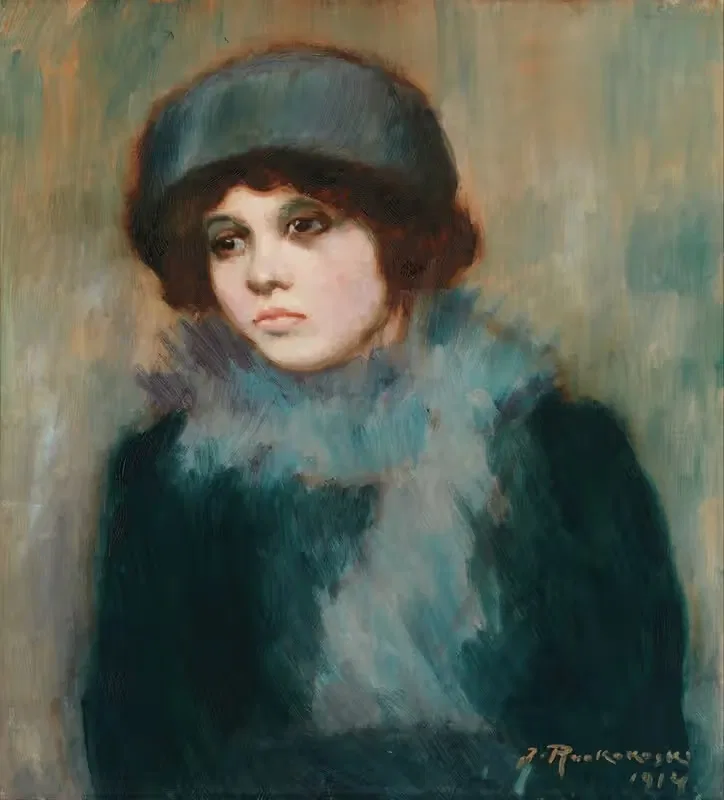Женщина by Ялмари Руококоски, 1914 — digital art print download