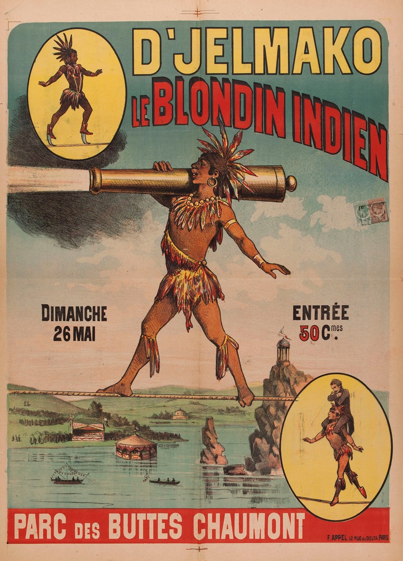 D'Jelmako Le Blondin Indien — Anonymous