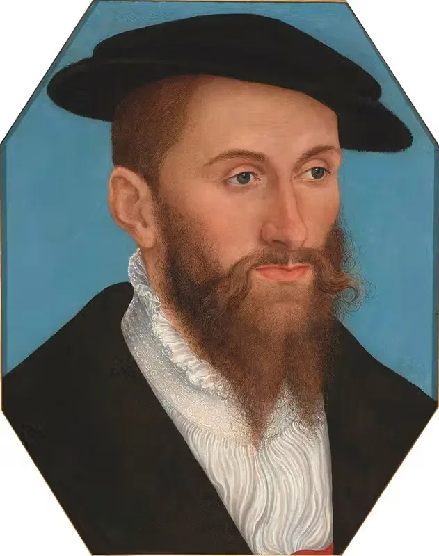Portrait of a Man — Lucas Cranach the Younger