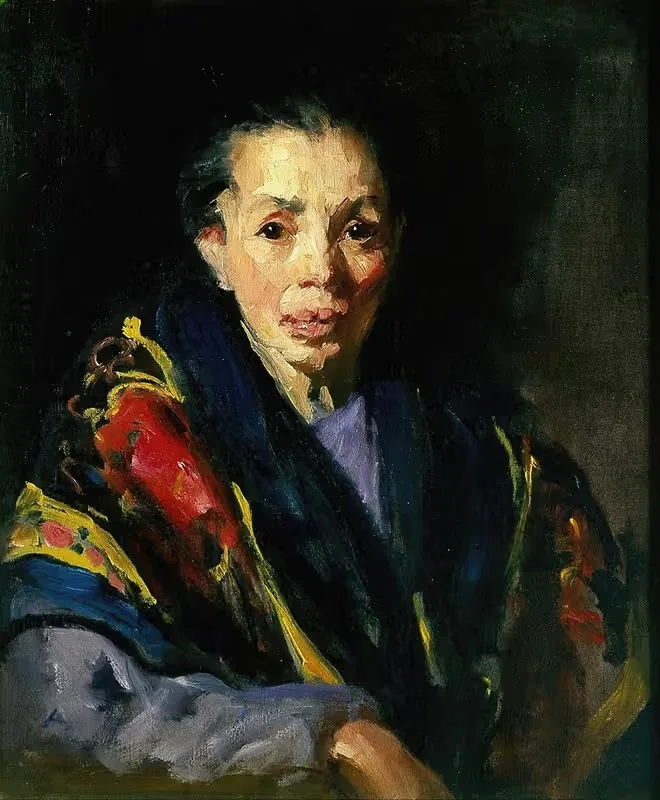 The Old Model (Old Spanish Woman) — Robert Henri