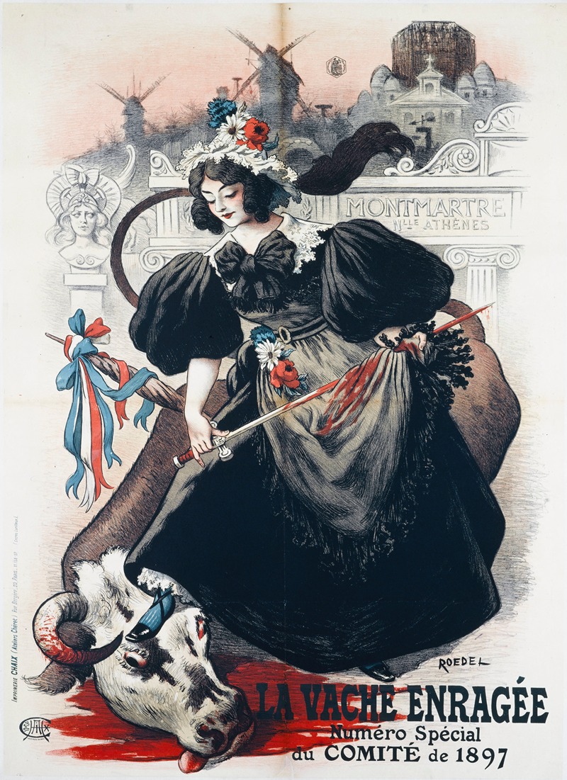 La Vache Enragee Numéro Spécial Du Comite De 1897 — Огюст Рёдель