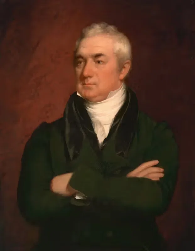 Loammi Baldwin by Chester Harding, 1823 — digital art print download