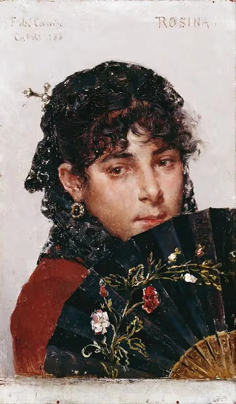 Розина by Федерико дель Кампо, 1887 — digital art print download