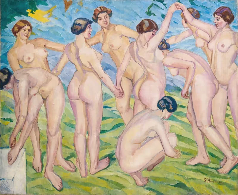 Nudes (Women Dancing in a Ring) — Francisco Iturrino