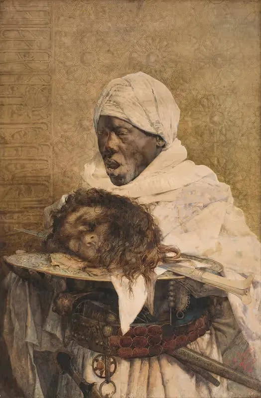 Правосудие в Марокко by Джузеппе Синьорино, 1890 — digital art print download