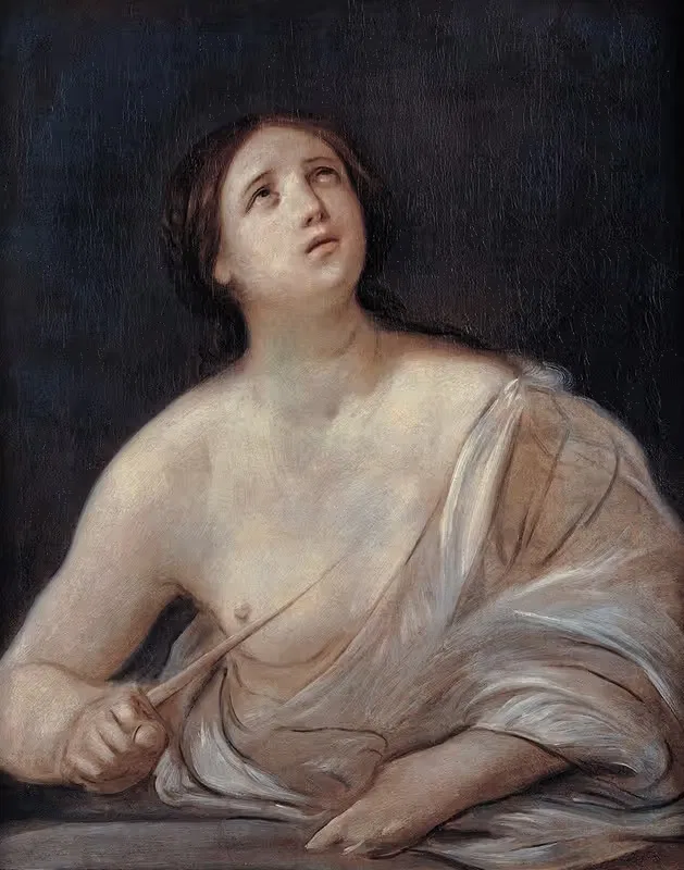 Lucretia by Guido Reni, 1640 - 1642 — digital art print download