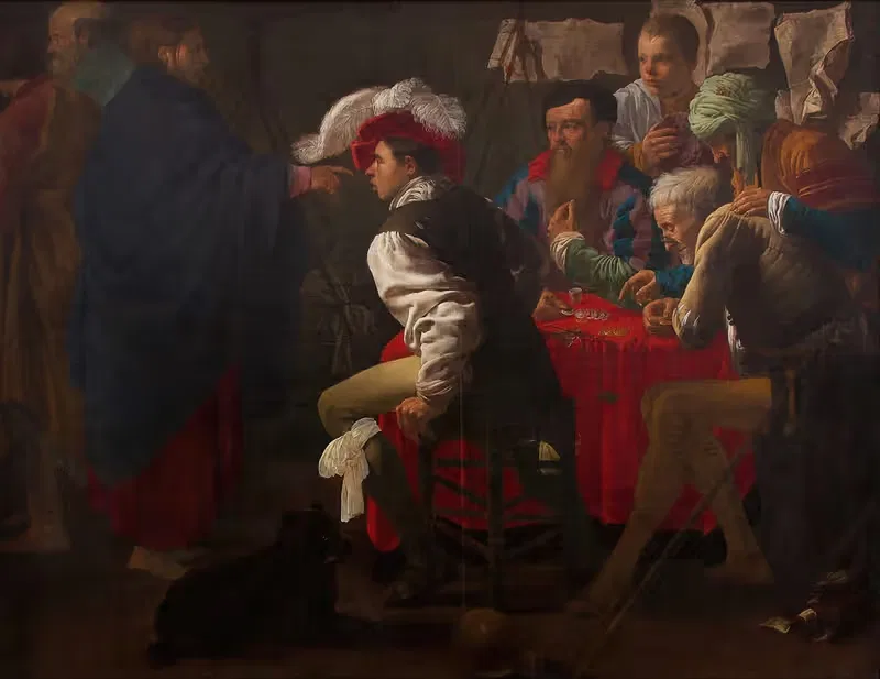 Призвание святого Матфея by Хендрик Тер Бругген, 1620 — digital art print download