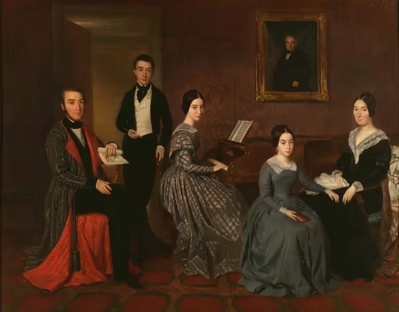 The family of Jorge Flaquer — Joaquín Espalter