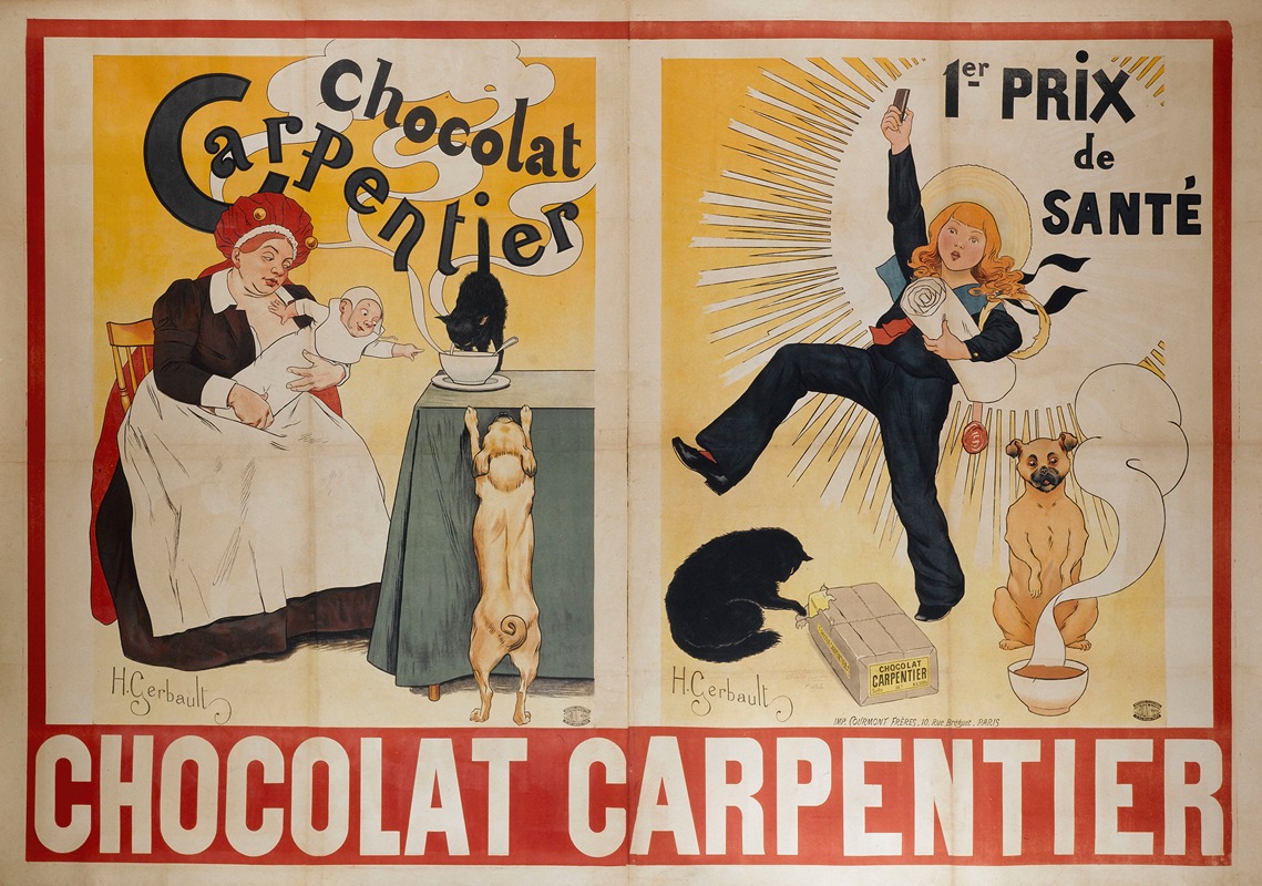 Chocolat Carpentier 1er PRIX de SANTE — Henry Gerbault