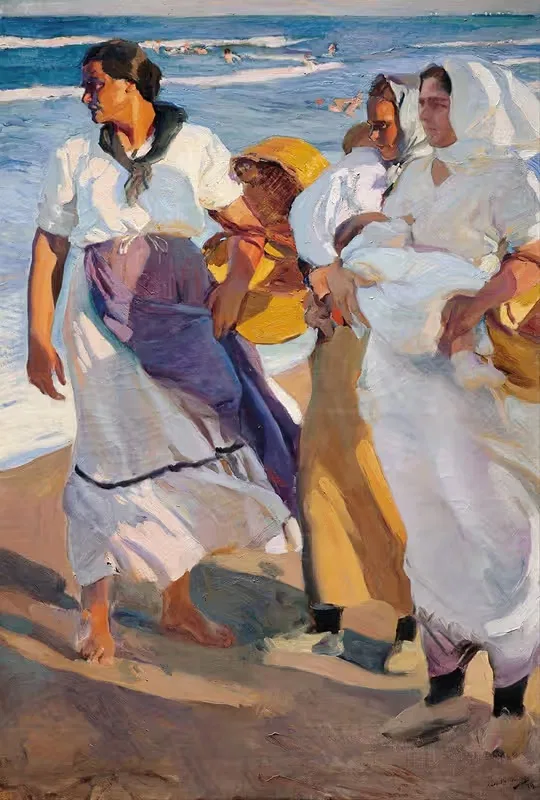 Fisherwomen from Valencia — Joaquín Sorolla