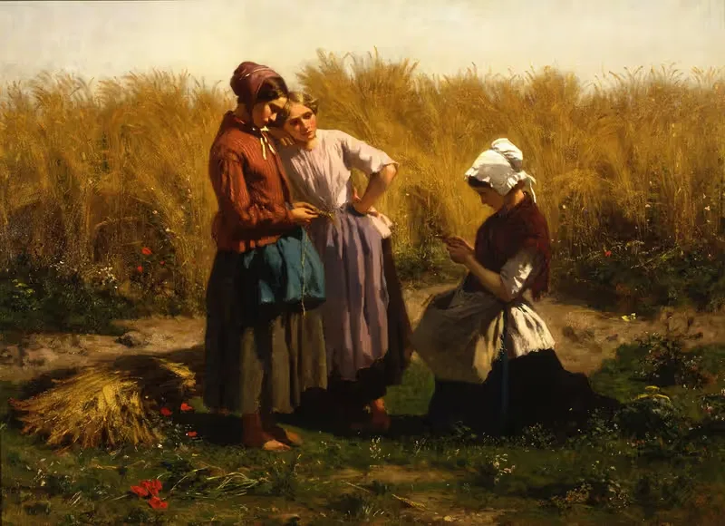 Символы любви by Жюль Брета — digital art print download