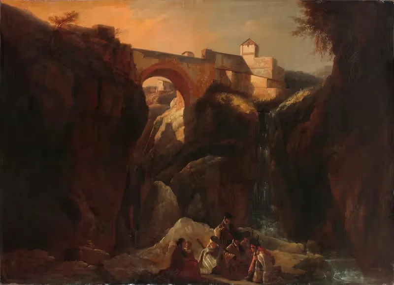 Smugglers in the Ronda Hills — Manuel Barrón y Carrillo