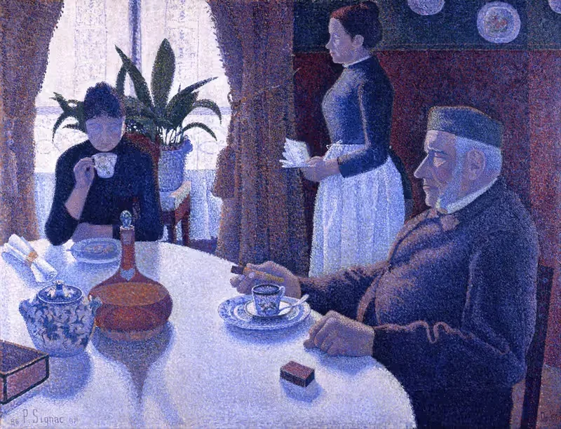 Столовая by Поль Синьяк, 1886 - 1887 — digital art print download