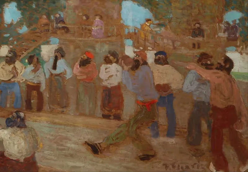 Поле для боchas by Педро Фигари — digital art print download