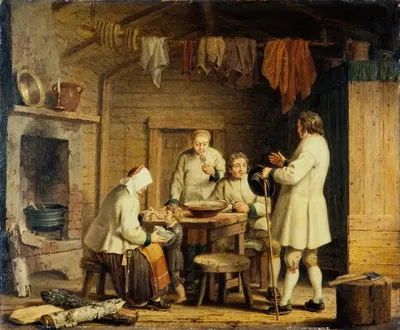 Люди из Моры в Далекарлии by Пехр Хиллерстрём, 1782 -1810 — digital art print download