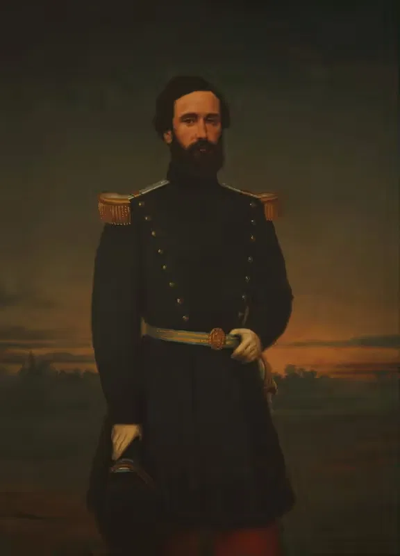 Портрет дона Алехандро Диаса by Прилидиано Пуйредон, 1866 — digital art print download