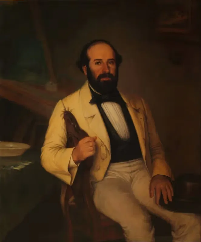 Retrato de Santiago Calzadilla — Prilidiano Pueyrredòn