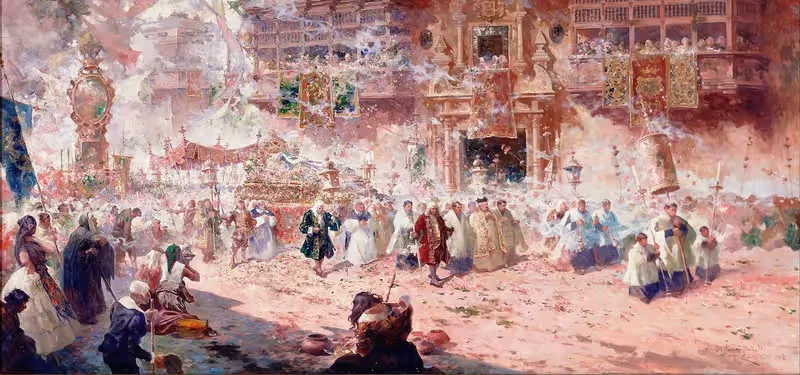 Funeral of Saint Rose — Teófilo Castillo