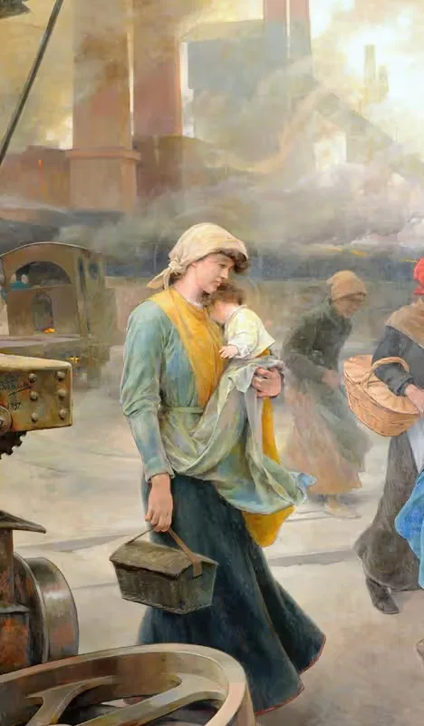 Сновидение или Дева Труда by Висенте Кутанда Торая, 1897 — digital art print download