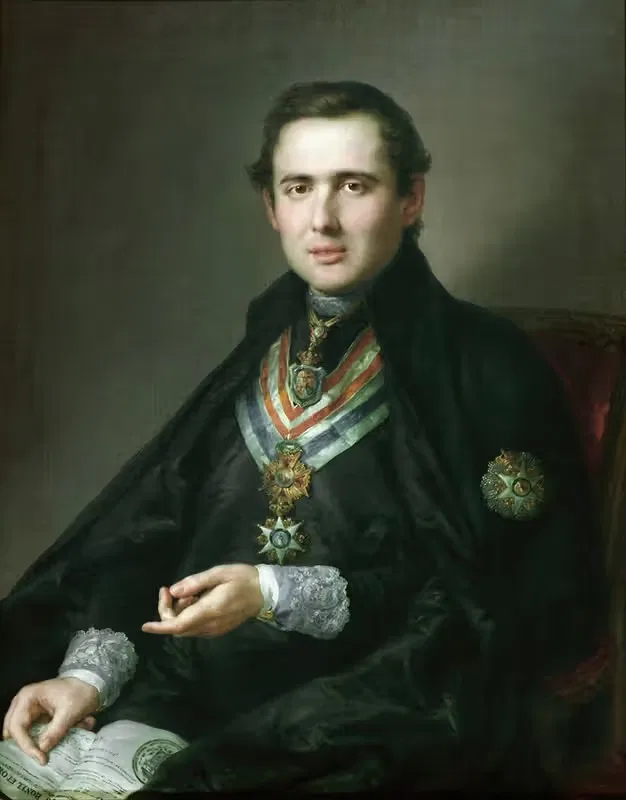 Хуан Гутьеррес де Леон, священник Леон by Висенте Лопес Портанья, 1840 — digital art print download