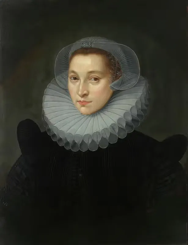 Portret van Elisabeth Janssens de Bisthoven — Anonymous