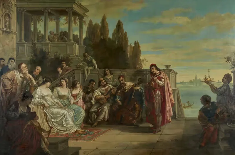 The Venetian Festival — Augusto Wolf