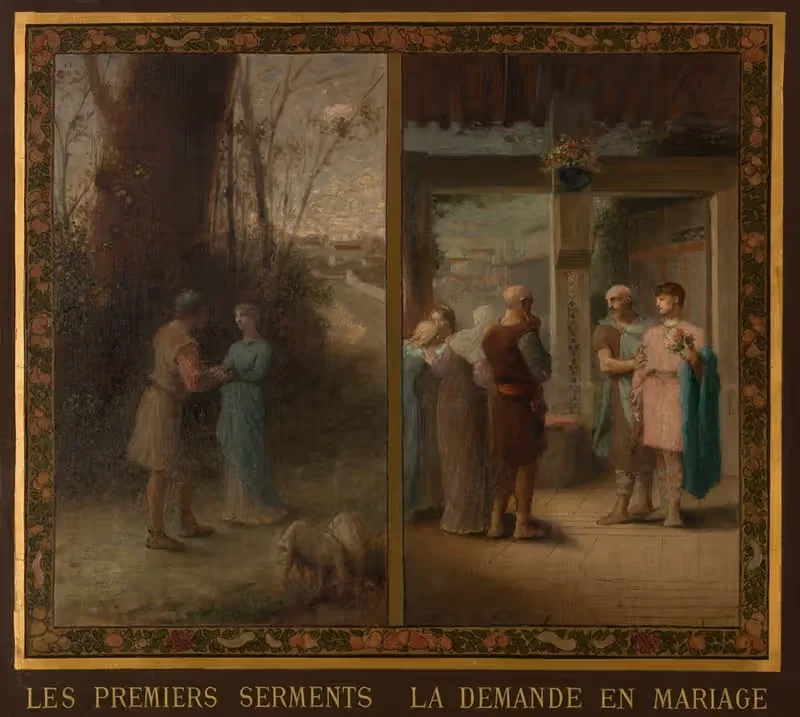 Les Premiers Serments, La Demande en Mariage — Émile Lévy