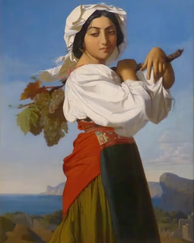 Мариучча by Анри Леман, 1841 — digital art print download