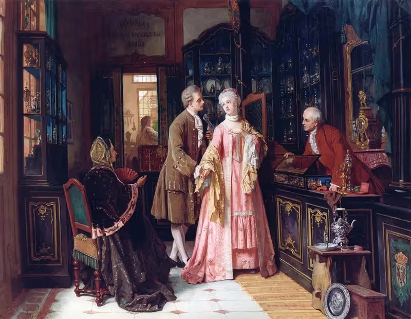 Choosing the Ring by Jean Carolus — digital art print download