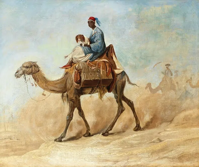 Негев, Себее аль Хел by Иоганн Германн Кретцшмер, 1846 — digital art print download