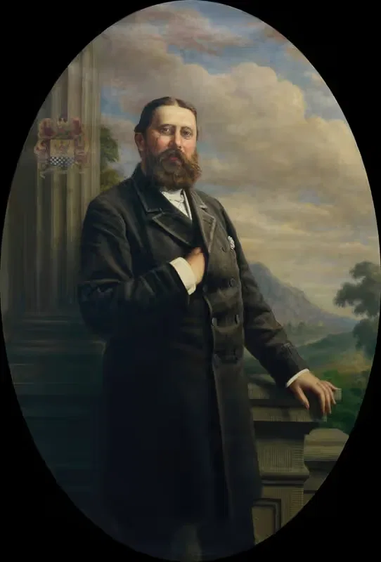 Портрет Рене Моретуса by Нарцисс Алексис Жозеф Леопольд Боден, 1882 — digital art print download
