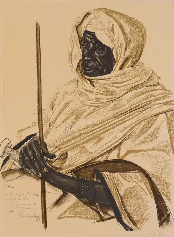 Эйм Габо, султан Бирао by Александр Жаковлев, 1925 — digital art print download