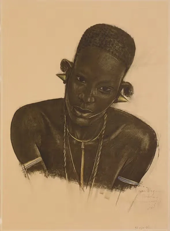 Femme M’Gogo, Dodoma — Alexandre Jacovleff