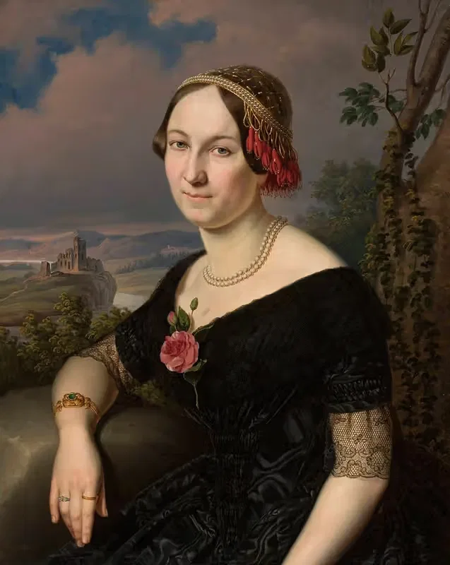 Portrait of a lady — Antoni Murzynowski