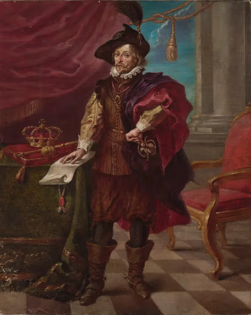 Władysław IV Vasa, portrait project — Feliks Cichocki