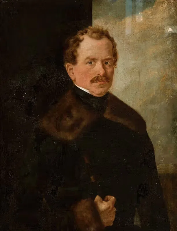 Portrait of Gracjan Rudowski — Feliks Pęczarski
