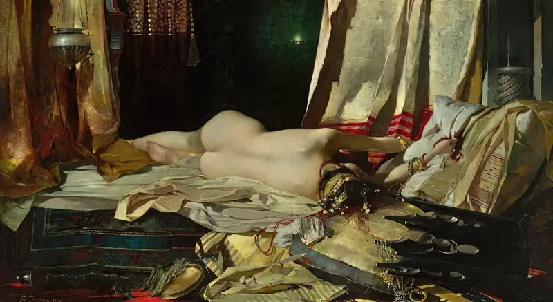 By order of Padishah – Odalisque — Franciszek Żmurko