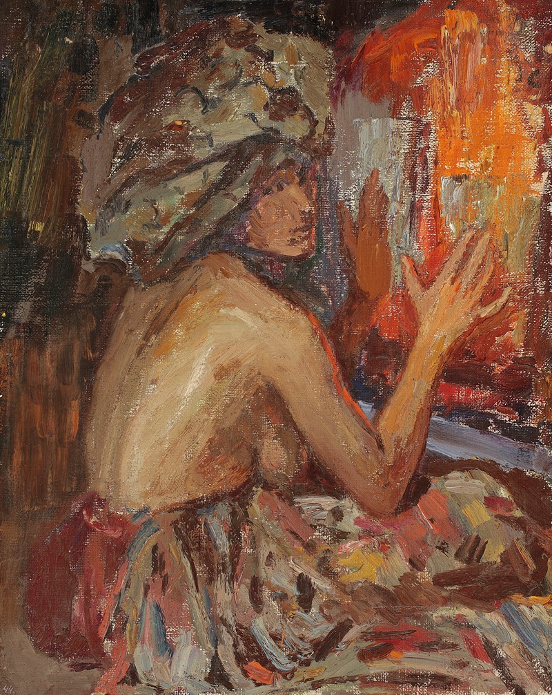 Огонь by Ян Чянглиньский, 1910 — digital art print download