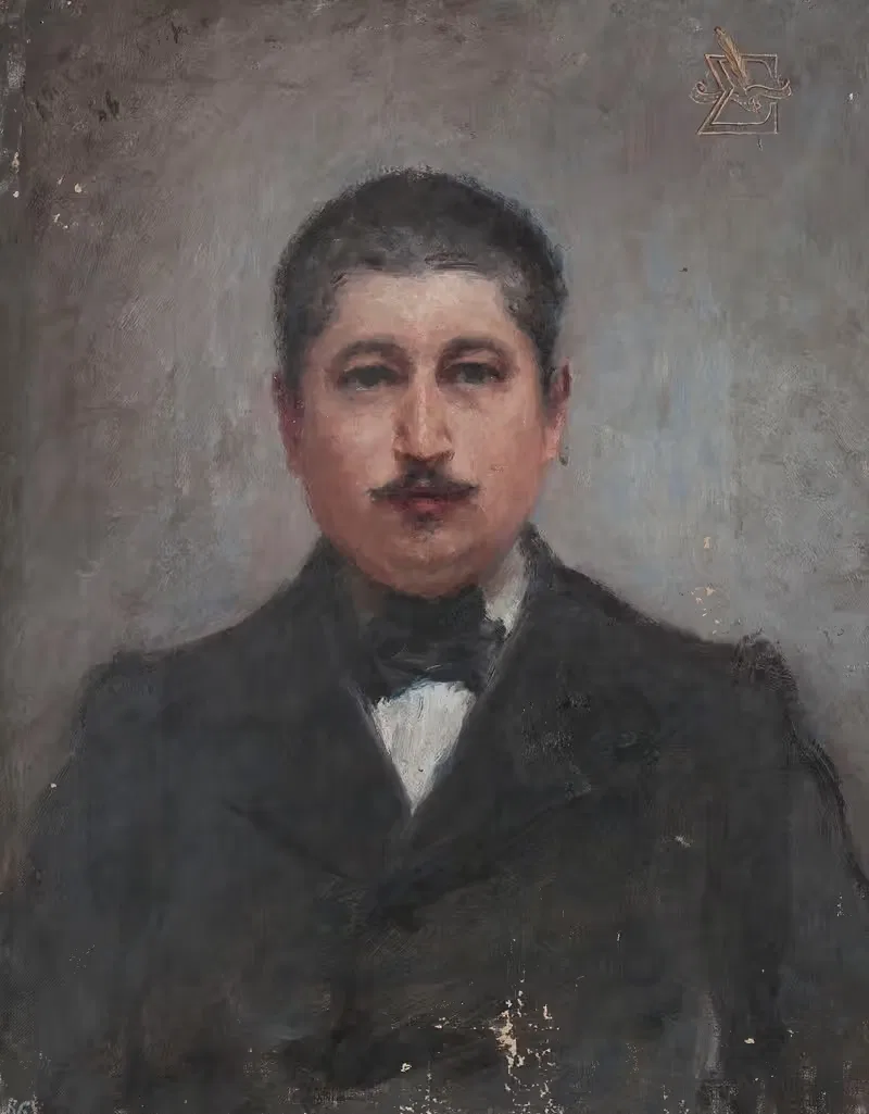 Portrait of Sigma Syromyatnikov — Jan Ciągliński
