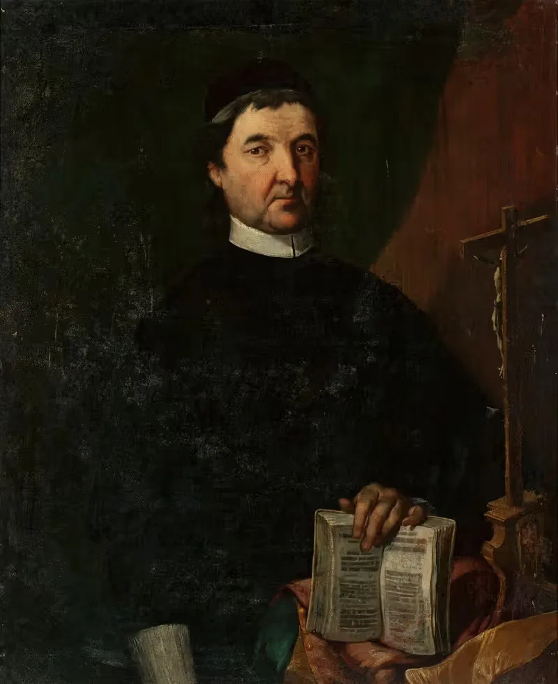 Portrait of a priest — Jan Krzysztof Damel