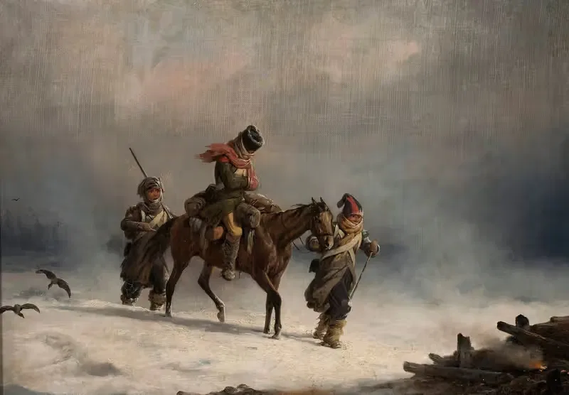 Retreat from Moscow in 1812 — January Suchodolski