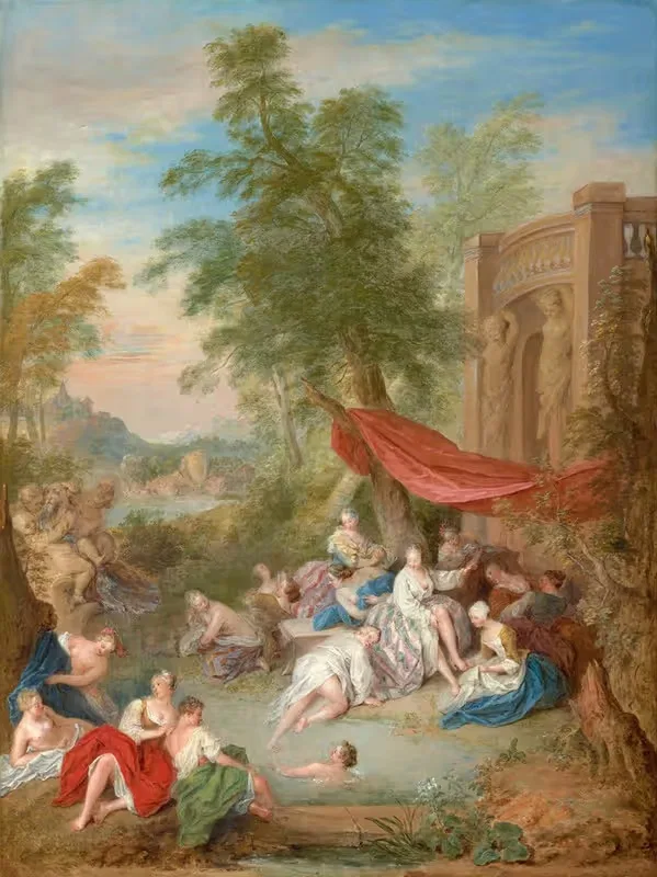 Les Baigneuses (Female Bathers in a Landscape) — Jean-Baptiste Pater
