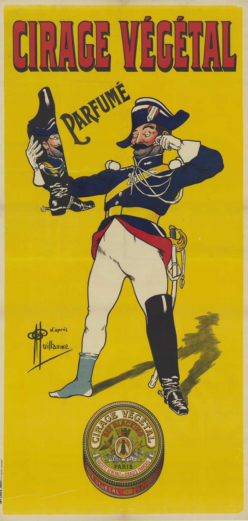 Cirage végétal parfumé by Альбер Гийом, 1914 — digital art print download