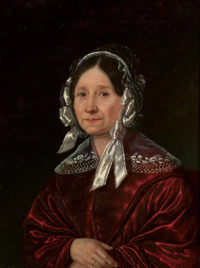 Portrait of Teresa Kicka — Józef Simmler