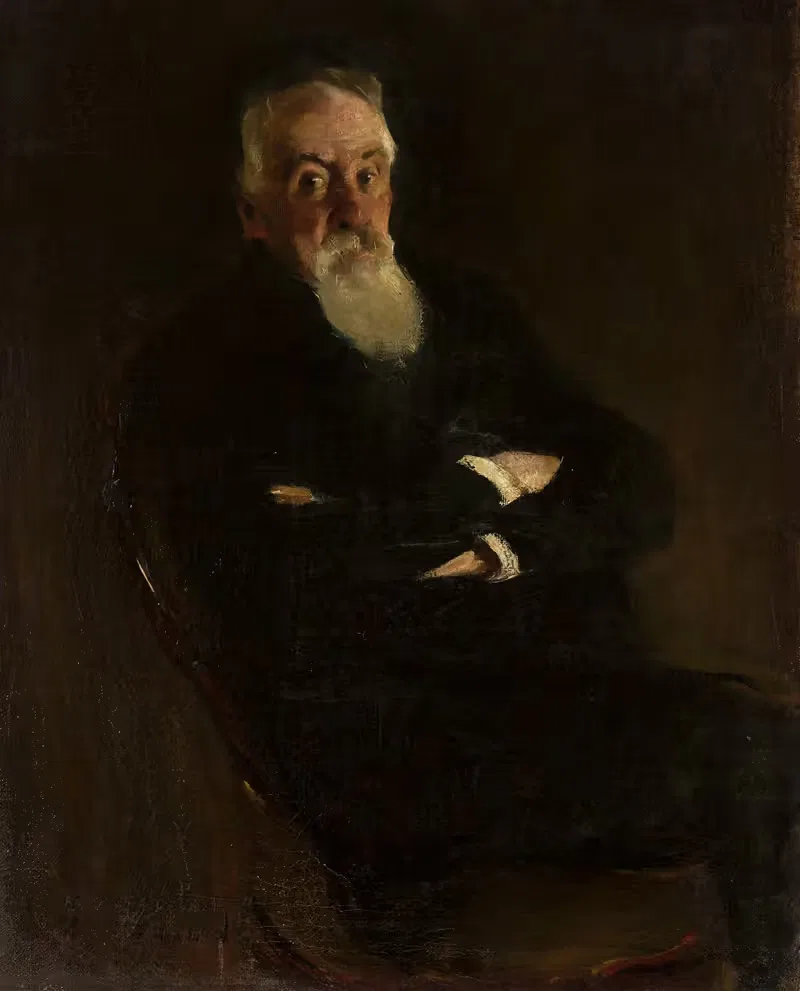 Portrait of Karol Berent — Konrad Krzyżanowski