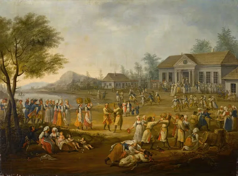 Dożynki (harvest festival) — Michał Stachowicz