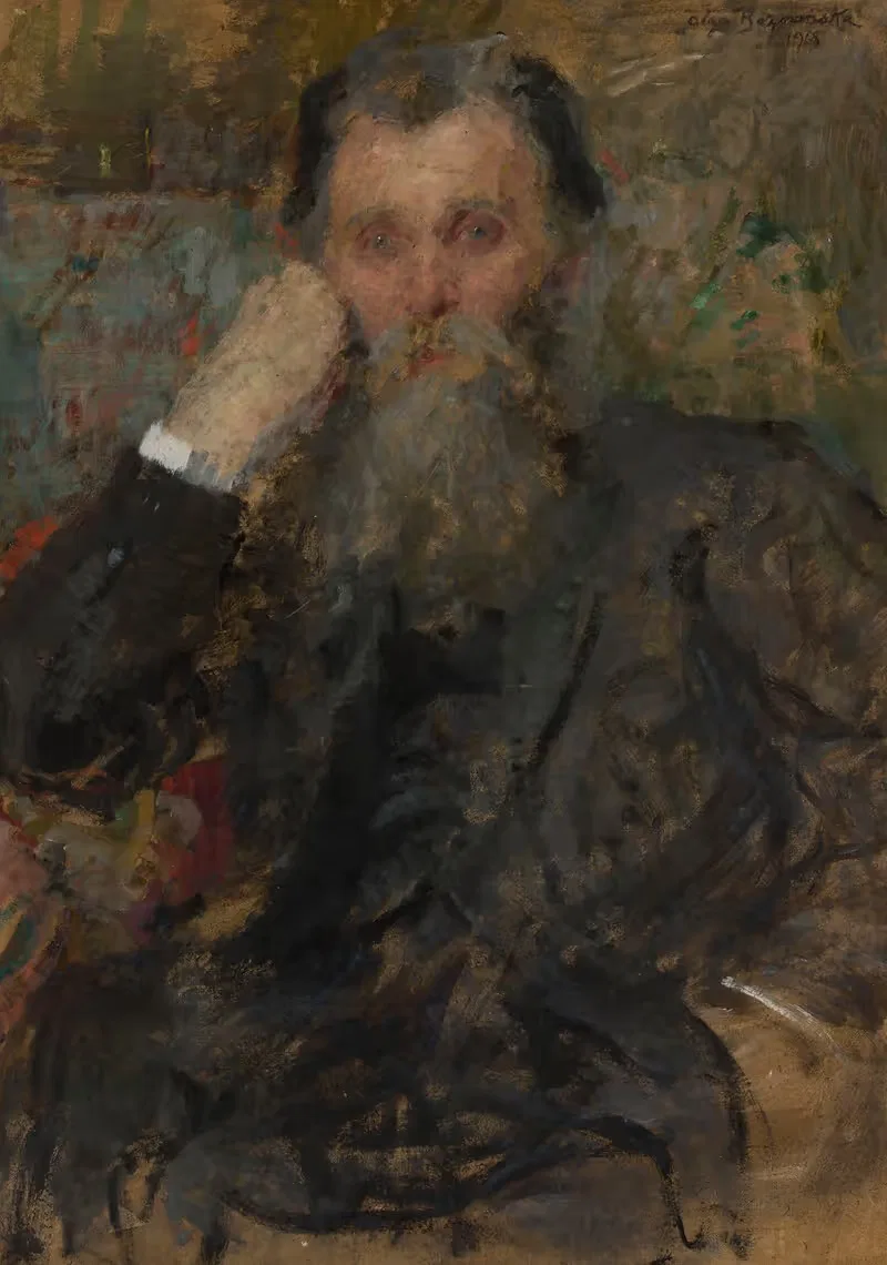 Portrait of Dergint — Olga Boznanska