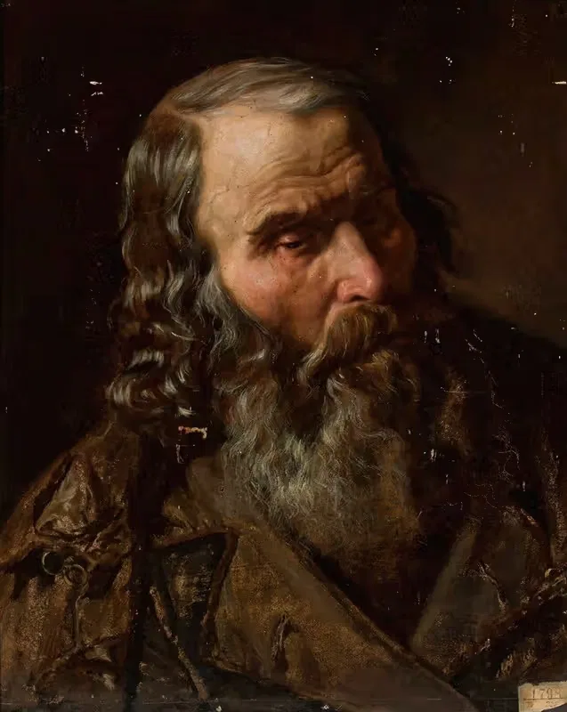 Head of an old man — Tytus Seweryn Pilecki